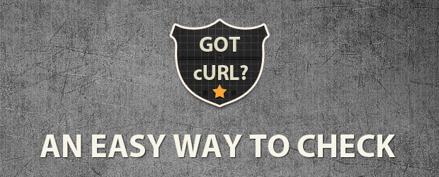Check if cURL Is Enabled