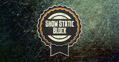 Show Static Block in PHTML Template